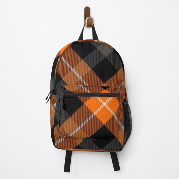 Item preview, Halloween Tartan Plaid Pattern - Orange and Black Buffalo Check designed and sold by LYAN-STORE.