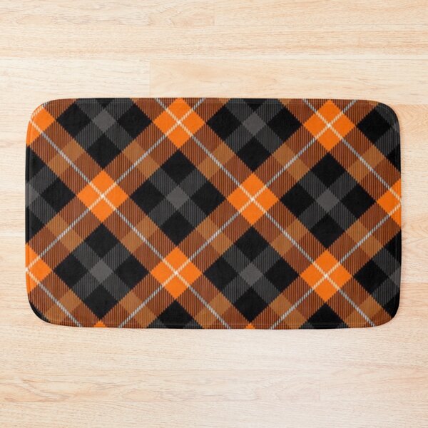 Item preview, Halloween Tartan Plaid Pattern - Orange and Black Buffalo Check designed and sold by LYAN-STORE.