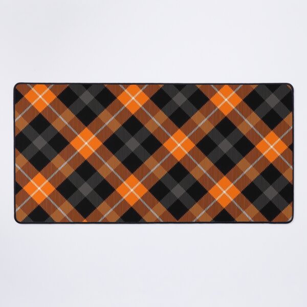 Item preview, Halloween Tartan Plaid Pattern - Orange and Black Buffalo Check designed and sold by LYAN-STORE.