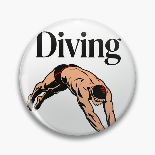 Item preview, diving swimmer designed and sold by monkeytee.