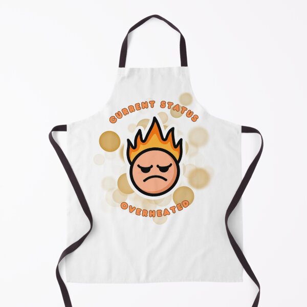 Item preview, Current Status Overheated Funny Heatwave Meme designed and sold by iamKRUK.