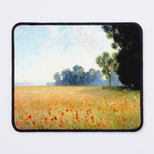 Item preview, Oat and Poppy Field: Impression of Rural France, Summer Bloom designed and sold by artdesignsnow.