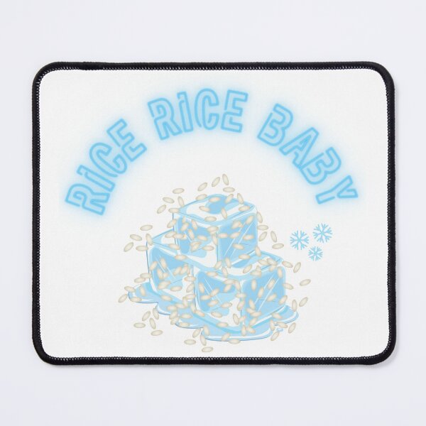 Item preview, Rice Rice Baby – Funny Rice Pun Design designed and sold by Lazycocoon.