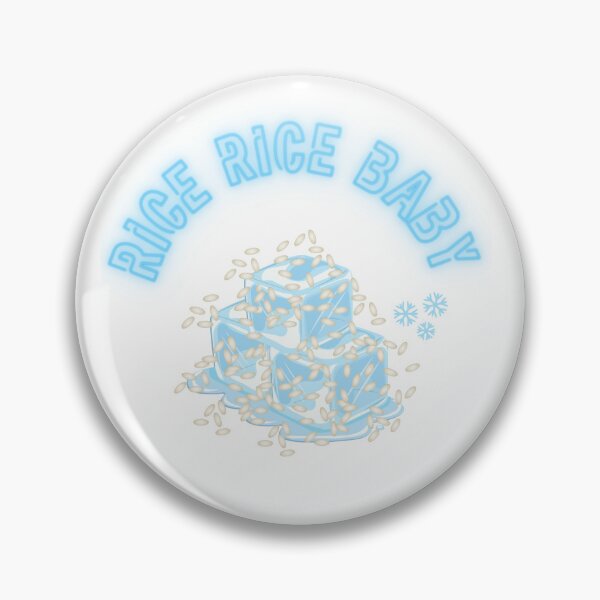 Item preview, Rice Rice Baby – Funny Rice Pun Design designed and sold by Lazycocoon.