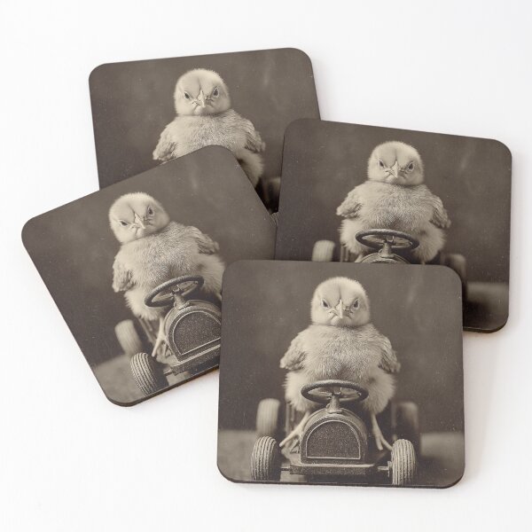 Item preview, Baby Chick Driving Toy Car designed and sold by SpecInkStudio.