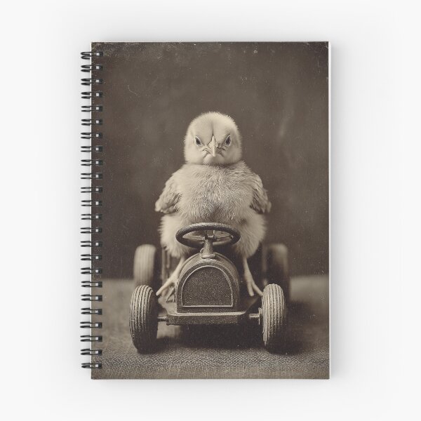 Item preview, Baby Chick Driving Toy Car designed and sold by SpecInkStudio.
