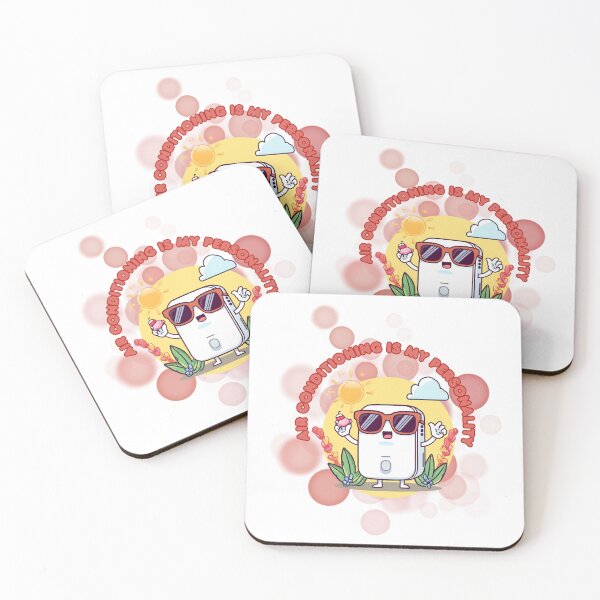 Item preview, Air Conditioning Is My Personality Funny Summer Quote designed and sold by iamKRUK.