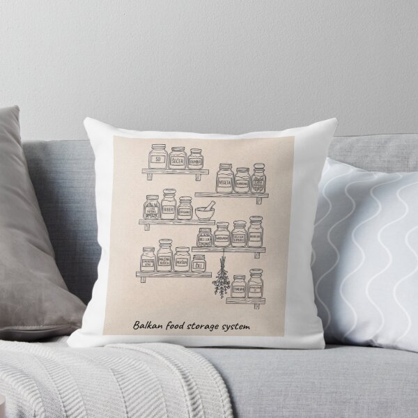 Item preview, Balkan Food Storage System - Kitchen Spice  Collection Funny Balkan Art designed and sold by Mastalina99.