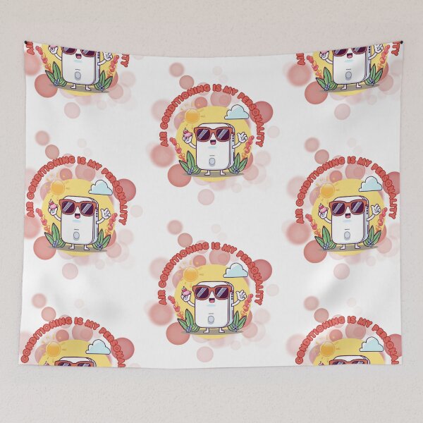 Item preview, Air Conditioning Is My Personality Funny Summer Quote designed and sold by iamKRUK.