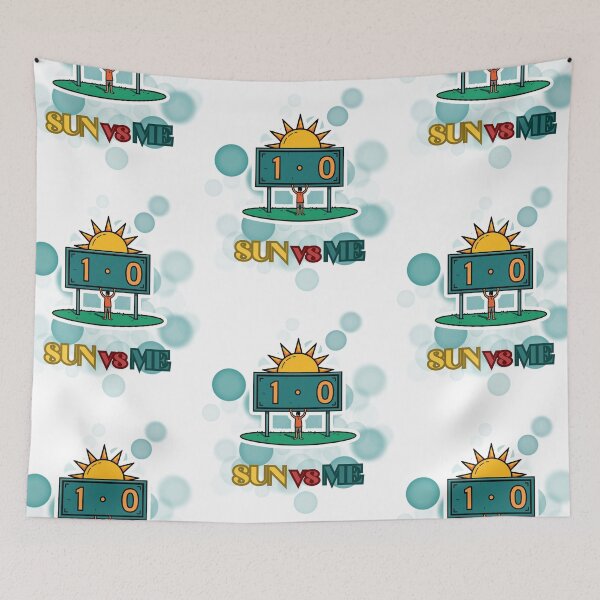Item preview, Sun 1 Me 0 Funny Summer Scoreboard Meme designed and sold by iamKRUK.