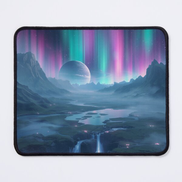 Item preview, Aurora Crown Valley Fantasy Landscape designed and sold by Luminous Wilds.