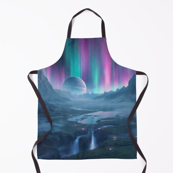 Item preview, Aurora Crown Valley Fantasy Landscape designed and sold by Luminous Wilds.
