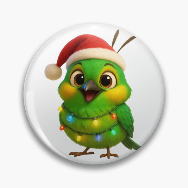 Item preview, Christmas Green Bee-Eater Bird designed and sold by Sillytoe.