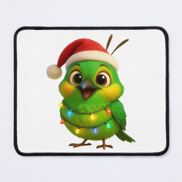 Item preview, Christmas Green Bee-Eater Bird designed and sold by Sillytoe.