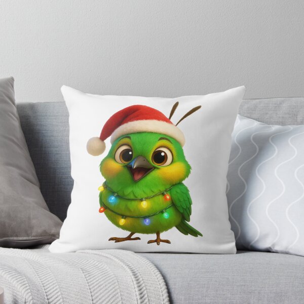 Item preview, Christmas Green Bee-Eater Bird designed and sold by Sillytoe.