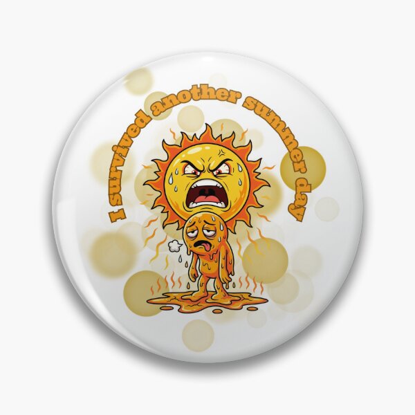 Item preview, It's Not Heat It's an Attack Funny Summer Heatwave Design designed and sold by iamKRUK.