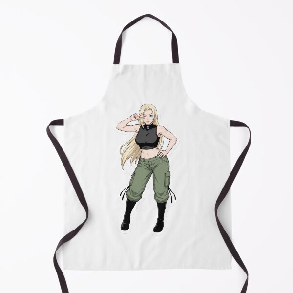 Item preview, Blonde Anime Ninja Girl Sticker – Cool Manga Warrior Pose Aesthetic Design designed and sold by Bhaskar Digital Art.