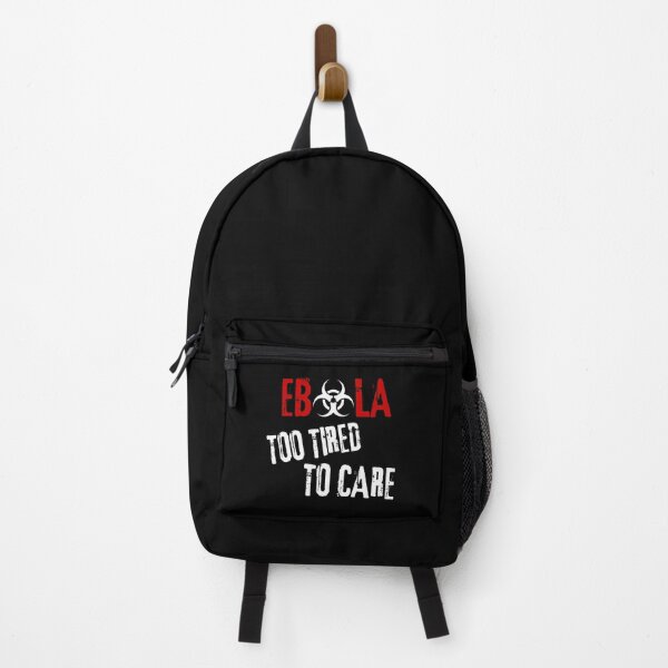 Item preview, Ebola Virus Sarcastic Dark Humor Too Tired To Care designed and sold by Artycom.