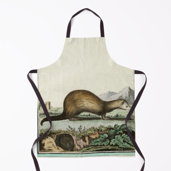 Item preview, Polecat ferret, drawn 1780 for Comte de Buffon designed and sold by TerryKerrImages.