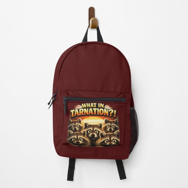 Item preview, What In Tarnation Funny Raccoon Shocked Retro Humor Gift designed and sold by irfanshikh.