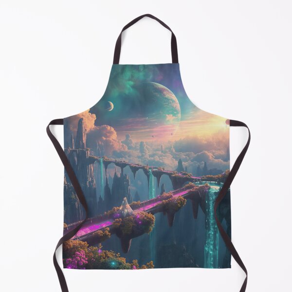 Item preview, Nebula Garden Fantasy Alien Landscape designed and sold by Luminous Wilds.