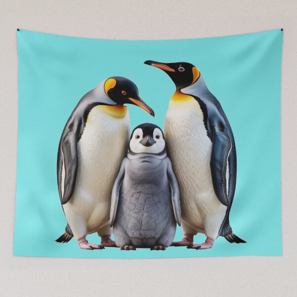Item preview, Penguin Family designed and sold by JocartyGifts.