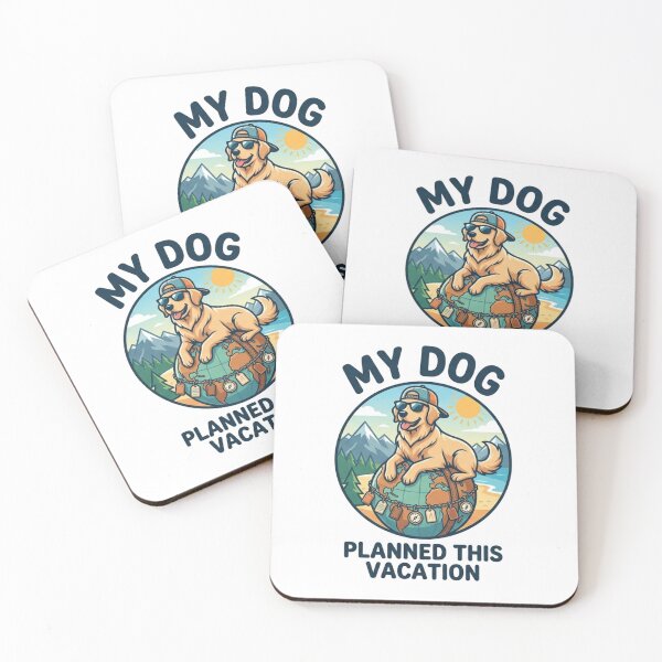 Item preview, My Golden Retriever Planned This Vacation – Funny Dog Mom Shirt – Dog Lover Travel Tee – Sarcastic Dog Dad Summer Gift designed and sold by @SHINTOSARTSTORE.