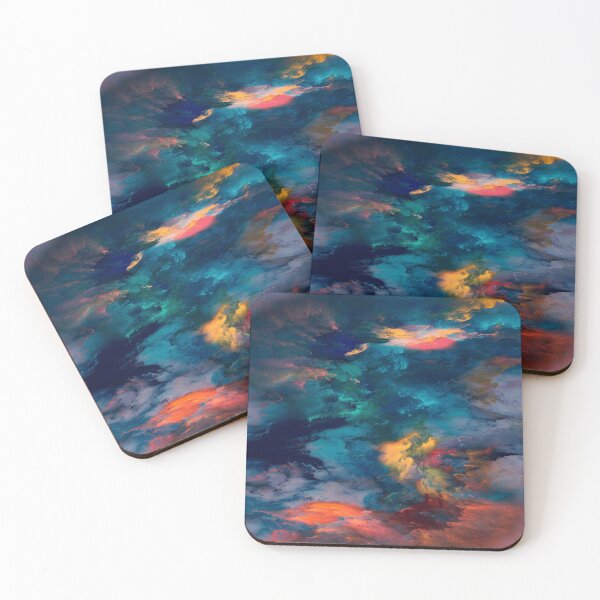 Item preview, Abstract Cosmic Nebula Explosion Colorful Art designed and sold by L&L.