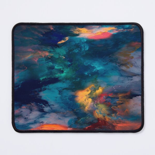 Item preview, Abstract Cosmic Nebula Explosion Colorful Art designed and sold by L&L.