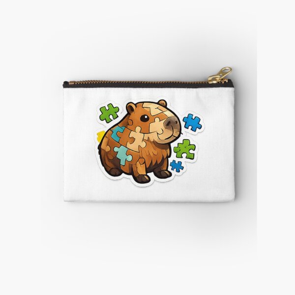 Item preview, Cute Puzzle Capybara Sticker designed and sold by Jyotisima8929.