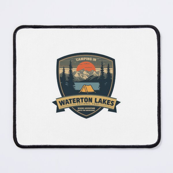 Item preview, Camping In Waterton Lakes National Park Where Adventure Meets The Mountains Waterton Lakes Hiking Outdoors Travel designed and sold by Simsimah26Parks.