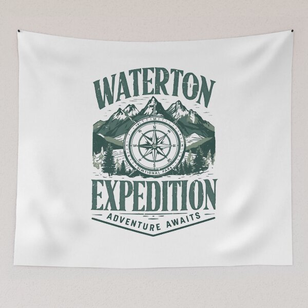 Item preview, Waterton Expedition Adventure Awaits Waterton Lakes National Park Outdoor Explorer designed and sold by Simsimah26Parks.
