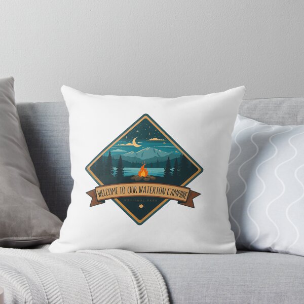 Item preview, Welcome To Our Waterton Campfire National Park Camping Adventure designed and sold by Simsimah26Parks.