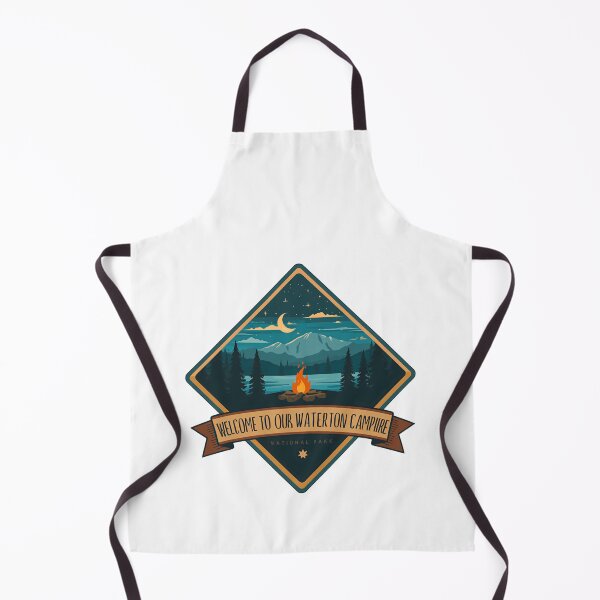 Item preview, Welcome To Our Waterton Campfire National Park Camping Adventure designed and sold by Simsimah26Parks.