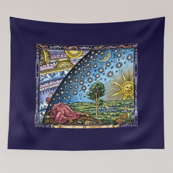 Item preview, The Celestial Revelation - Flammarion engraving designed and sold by LuluLeb.