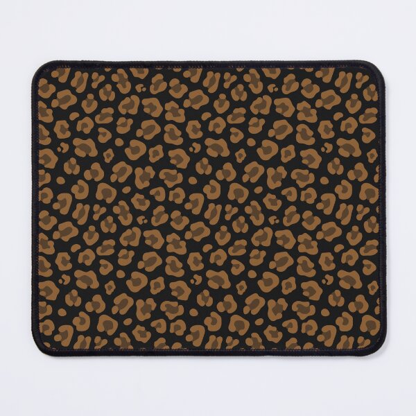 Item preview, Black And Bronze Leopard Print designed and sold by pattern-archive.