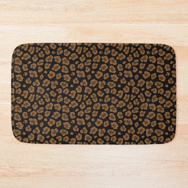 Item preview, Black And Bronze Leopard Print designed and sold by pattern-archive.