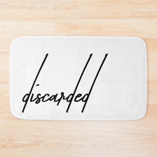 Item preview, Discarded - Moody Minimalist Aesthetic Typography designed and sold by ReggieDior.
