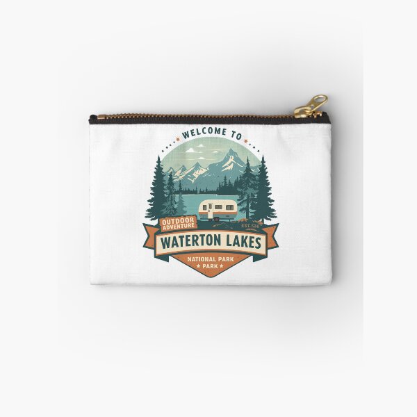 Item preview, Waterton Lakes National Park Park Outdoor Adventure Welcome Est. 576 Camping Camper Travel Hiker designed and sold by Simsimah26Parks.