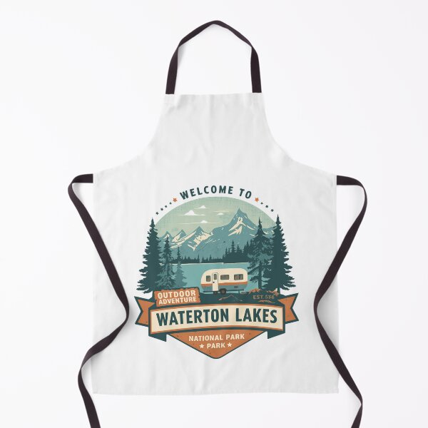 Item preview, Waterton Lakes National Park Park Outdoor Adventure Welcome Est. 576 Camping Camper Travel Hiker designed and sold by Simsimah26Parks.