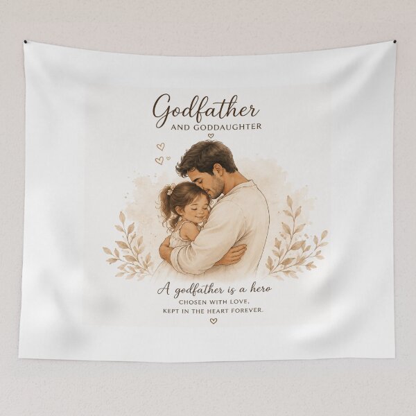 Item preview, Godfather and Goddaughter - A Hero Chosen With Love designed and sold by Danynhasillva.