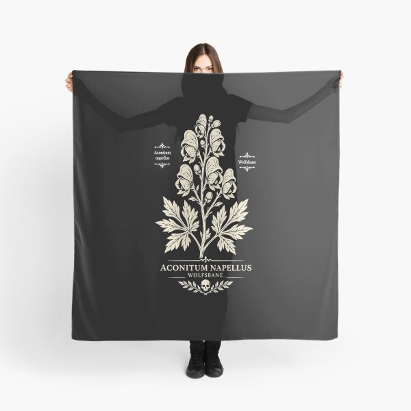 Item preview, Wolfsbane Botanical Illustration Dark Academia Poison Plant Gothic Herbal Shirt designed and sold by nbg2012.