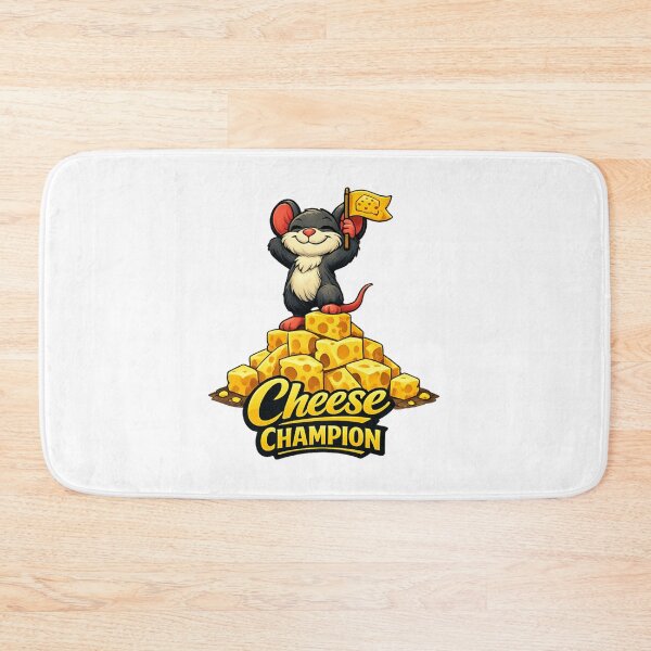 Item preview, Cheese Champion – Mouse on the Cheese Pyramid designed and sold by UkrainianSpain.