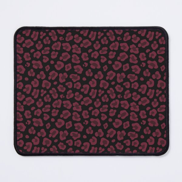 Item preview, Black And Burgundy Leopard Print designed and sold by pattern-archive.