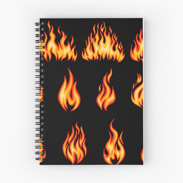Item preview, Flame Elements Set - Red Fire and Hot Sparks Sticker Pack designed and sold by LYAN-STORE.