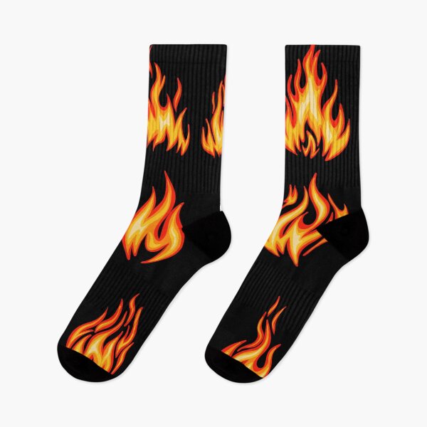 Item preview, Flame Elements Set - Red Fire and Hot Sparks Sticker Pack designed and sold by LYAN-STORE.