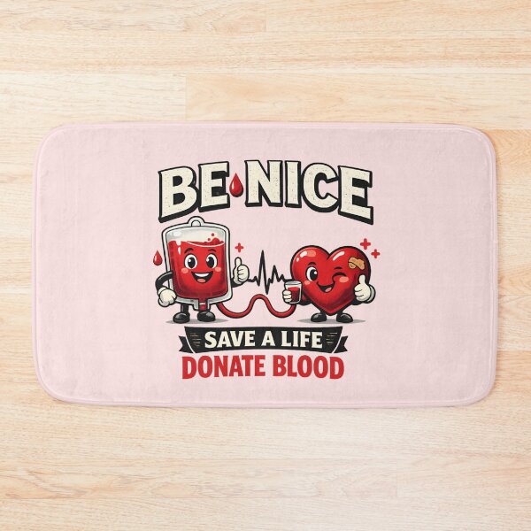 Item preview, Be Nice  - Save a Life Donate Blood designed and sold by SidTastic .