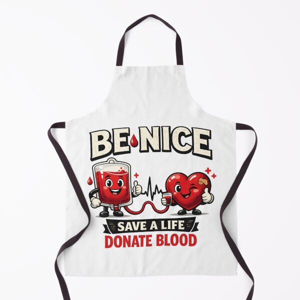 Item preview, Be Nice - Save a Life Donate Blood designed and sold by SidTastic .
