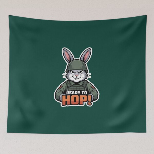 Item preview, Ready to Hop. designed and sold by Les-Ink-Studio.