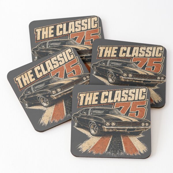 Item preview, The Classic 75 Muscle Car Speed Shop Tee designed and sold by POD DYNASTY.